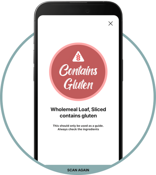 Gluten Free Scanner App for iPhone and Android Gluten Free Scanner App for iPhone and Android